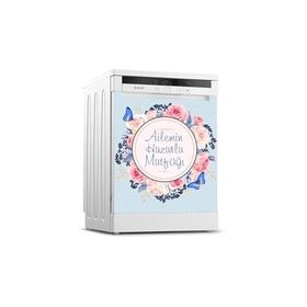 Tilki Dünyası 0083 Bulaşık Makinesi Kapak Sticker