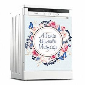 Tilki Dünyası 0083 Bulaşık Makinesi Kapak Sticker