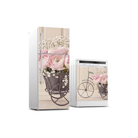 Tilki Dünyası 0084 Buzdolabı ve Bulaşık Makinesi Takım Sticker