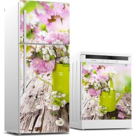 Tilki Dünyası 0085 Buzdolabı ve Bulaşık Makinesi Takım Sticker