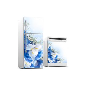 Tilki Dünyası 0090 Buzdolabı ve Bulaşık Makinesi Takım Sticker