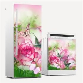 Tilki Dünyası 0105 Buzdolabı ve Bulaşık Makinesi Takım Sticker
