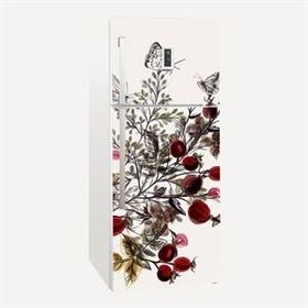 Tilki Dünyası 0107-BUZS000107 Buzdolabı Kapağı Kaplama Sticker