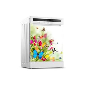 Tilki Dünyası 0110 Bulaşık Makinesi Kapak Sticker