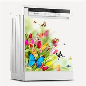 Tilki Dünyası 0110 Bulaşık Makinesi Kapak Sticker