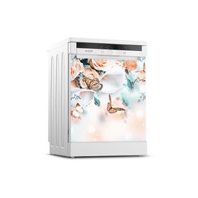 Tilki Dünyası 0125 Bulaşık Makinesi Kapak Sticker