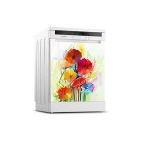 Tilki Dünyası 0126 Bulaşık Makinesi Kapak Sticker