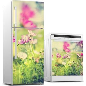 Tilki Dünyası 0126 Buzdolabı ve Bulaşık Makinesi Takım Sticker