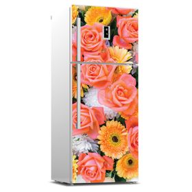 Tilki Dünyası 0127-BUZD000017 Buzdolabı Kapağı Kaplama Sticker