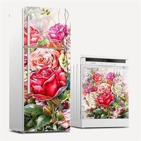 Tilki Dünyası 0131 Buzdolabı ve Bulaşık Makinesi Takım Sticker