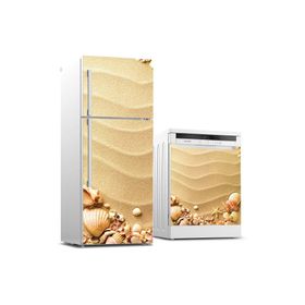 Tilki Dünyası 0137 Buzdolabı ve Bulaşık Makinesi Takım Sticker