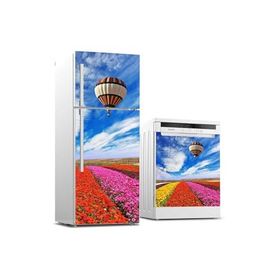 Tilki Dünyası 0144 Buzdolabı ve Bulaşık Makinesi Takım Sticker