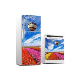 Tilki Dünyası 0144 Buzdolabı ve Bulaşık Makinesi Takım Sticker