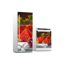 Tilki Dünyası 0145 Buzdolabı ve Bulaşık Makinesi Takım Sticker