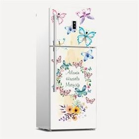 Tilki Dünyası 0146 Buzdolabı Stickerı