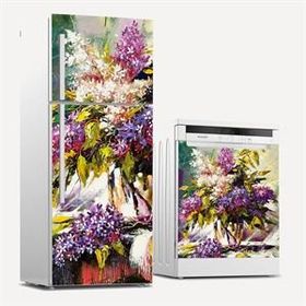Tilki Dünyası 0146 Buzdolabı ve Bulaşık Makinesi Takım Sticker
