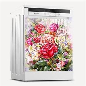 Tilki Dünyası 0147 Bulaşık Makinesi Kapak Sticker