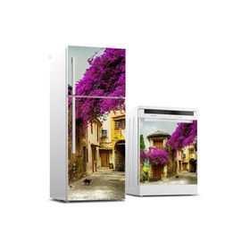 Tilki Dünyası 0147 Buzdolabı ve Bulaşık Makinesi Takım Sticker