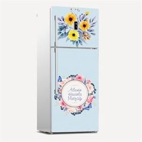 Tilki Dünyası 0148 Buzdolabı Stickerı