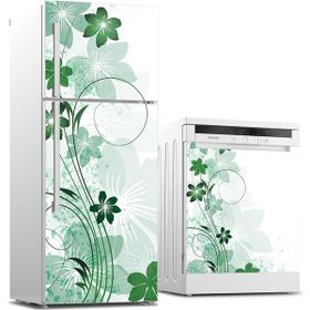Tilki Dünyası 0153 Buzdolabı ve Bulaşık Makinesi Takım Sticker