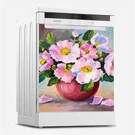 Tilki Dünyası 0155 Bulaşık Makinesi Kapak Sticker