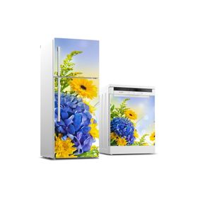 Tilki Dünyası 0158 Buzdolabı ve Bulaşık Makinesi Takım Sticker