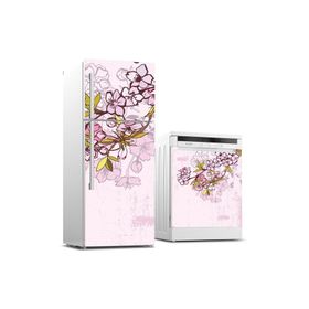 Tilki Dünyası 0161 Buzdolabı ve Bulaşık Makinesi Takım Sticker