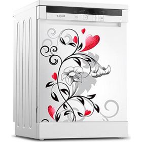Tilki Dünyası 0165 Bulaşık Makinesi Kapak Sticker