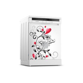Tilki Dünyası 0165 Bulaşık Makinesi Kapak Sticker