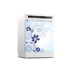 Tilki Dünyası 0166 Bulaşık Makinesi Kapak Sticker