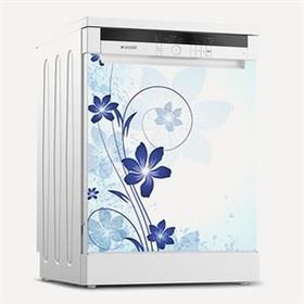 Tilki Dünyası 0166 Bulaşık Makinesi Kapak Sticker