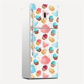 Tilki Dünyası 0166 Buzdolabı Stickerı