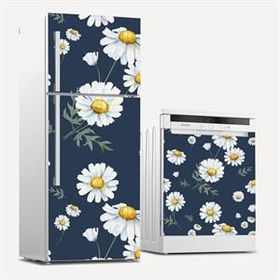 Tilki Dünyası 0182 Buzdolabı ve Bulaşık Makinesi Takım Sticker