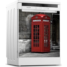Tilki Dünyası 0183 Bulaşık Makinesi Kapak Sticker
