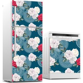 Tilki Dünyası 0190 Buzdolabı ve Bulaşık Makinesi Takım Sticker
