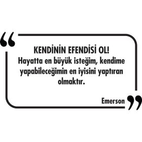 Tilki Dünyası 028 Dekoratif Duvar Yazısı Sticker