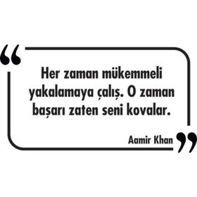 Tilki Dünyası 032 Dekoratif Duvar Yazısı Sticker