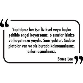 Tilki Dünyası 036 Dekoratif Duvar Yazısı Sticker