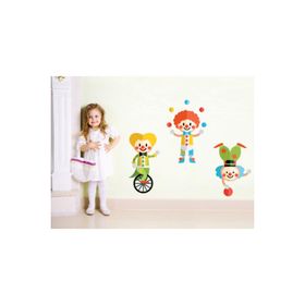 Tilki Dünyası 3002 Palyaçolar Duvar Sticker