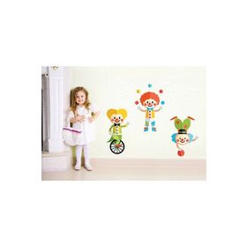 Tilki Dünyası 3002 Palyaçolar Duvar Sticker