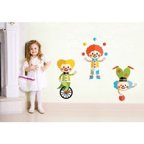 Tilki Dünyası 3002 Palyaçolar Duvar Sticker