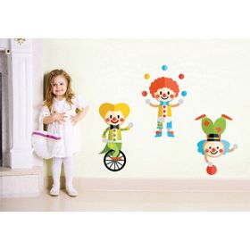 Tilki Dünyası 3002 Palyaçolar Duvar Sticker