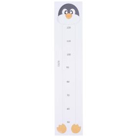 Tilki Dünyası 3109 Sevimli Penguen Boy Cetveli Duvar Sticker
