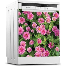 Tilki Dünyası BLSK000042 Çiçek Büyüsü Bulaşık Makinası Kapak Stickerı