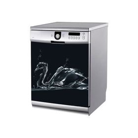Tilki Dünyası BLSK0024 Su Sanatı Bulaşık Makinası Stickerı