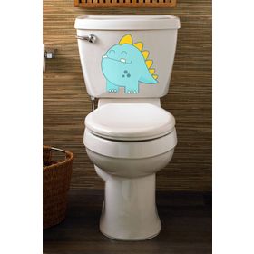 Tilki Dünyası DNZRSTV001 Dinazor Steve Klozet Kapağı Sticker