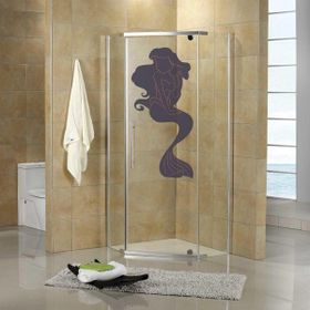 Tilki Dünyası DSKBN00014 Deniz Kızı Duşakabin ve Banyo Sticker