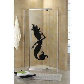 Tilki Dünyası DSKBN00014 Deniz Kızı Duşakabin ve Banyo Sticker