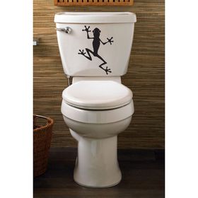 Tilki Dünyası Frog Klozet Kapağı ve Banyo Sticker