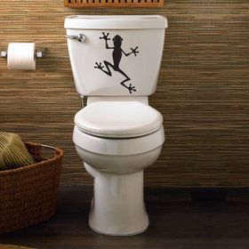 Tilki Dünyası Frog Klozet Kapağı ve Banyo Sticker